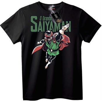 NOONEBRAND Тениска Saiyaman Аниме - M, White