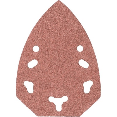 kwb 493504 brúsny papier pre delta brúsky Zrnitosť 40 (d x š) 140 mm x 100 mm 5 ks