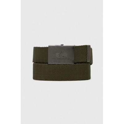 Alpha Industries pásek Heavy Duty zelený