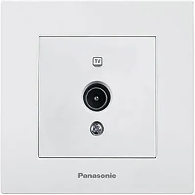 Panasonic РОЗЕТКА tv КАРЕ ПЛЮС БЯЛА wktc04522wh-eu2 (wktc04522wh-eu2)