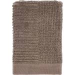 Zone Кафяво-сива памучна кърпа от тери 50x70 cm Classic - Zone (26444)