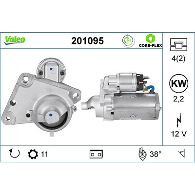 Startér VALEO 201095