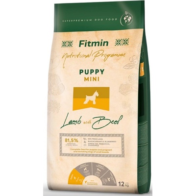 Fitmin Puppy Mini Lamb & Beef 2 x 12 kg