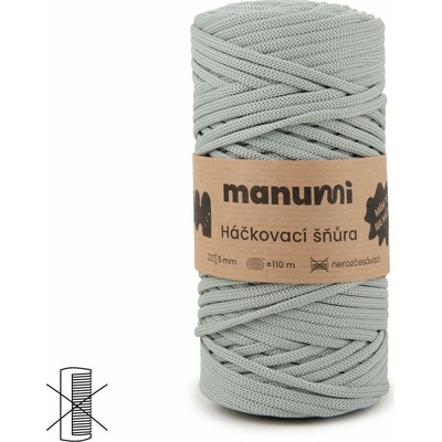 Manumi háčkovacia polyesterová šnúra 5 mm pistáciová - 1 ks