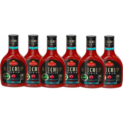Roleski Pikantný kečup Premium BEZ CUKRU 425 g