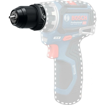 Bosch Powertools Sklíčidlo FlexiClick GFA 12-M Professional (černé, pro 12V nářadí FlexiClick a úhlový nástavec PRO GFA 12-W)