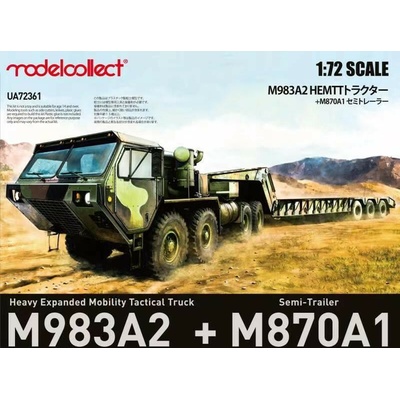 Modelcollect M983A2 HEMTT Tractor & M870A1 Semi-trailer 1:72