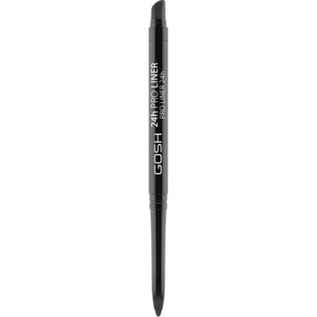 Gosh copenhagen 24H Pro Liner 002 Carbon Black voděodolná vysouvací tužka na oči black 0,35 g