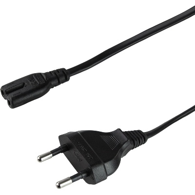 Loiglink Logilink Захранващ кабел CEE 7/16 - IEC C7, черен, 10 м