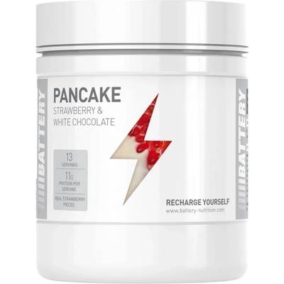 Battery Pancake [500 грама] Бял шоколад с ягода