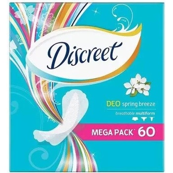 Discreet DEO spring breeze slipové vložky parfumované 60 ks