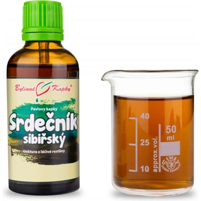 Srdečník sibiřský TCM bylinné kapky tinktura 50 ml