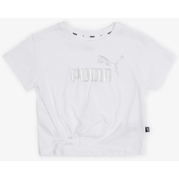 PUMA Бяла тениска за момичета Puma ESS+ Puma | Byal | Момичешки | 110