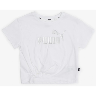 PUMA Бяла тениска за момичета Puma ESS+ Puma | Byal | Момичешки | 110