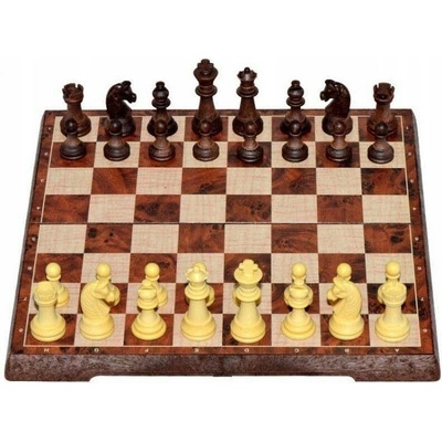 Klasické velké šachy Warcaby Magnetické 2v1 W&K
