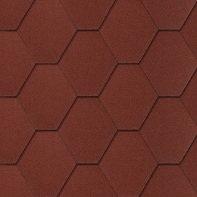 Matizol Uni Strong Hexagonal červená 3 m²