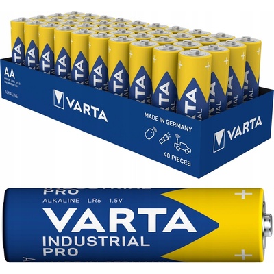 Varta Industrial PRO AA 40ks 4006