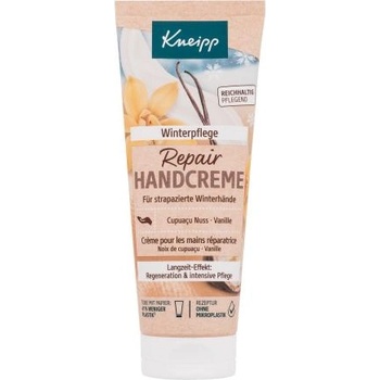 Kneipp Repair Hand Cream Cupuacu Nut & Vanilla регенериращ крем за ръце 75 ml за жени