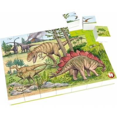 Hubelino Svět dinosaurů 35 kostek