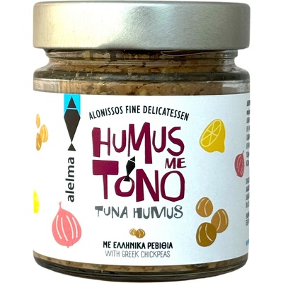 ALELMA Fine Delikatessen Humus s tuňákem z ostrova Alonissos 22 5g