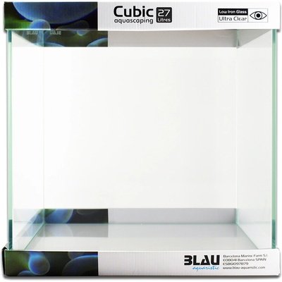 Blau Aquaristic Cubic Aquascaping 30 x 30 x 30 cm, 27 l
