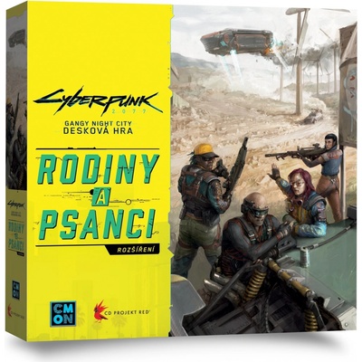 Asmodee Cyberpunk 2077: Gangy Night City rozšíření Rodiny a psanci CZ