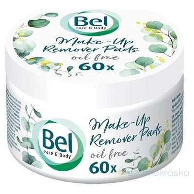 Bel Face & Body vlhčené odličovacie tampóny s aloe vera 60 ks