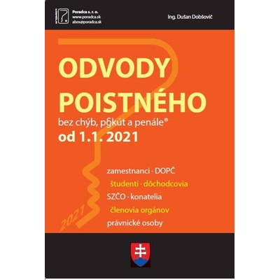 Odvody poistného od 1. 1. 2021