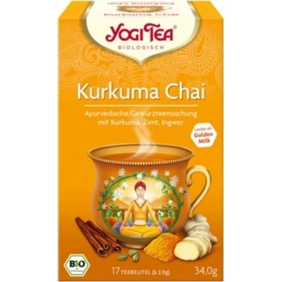 Yogi Tea Kurkuma chai bio čaj s kořením 34 g