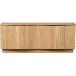 WOOOD Маса за телевизор от масивен дъб в естествен цвят 133x52x45 cm Zuma - WOOOD (375181-TP)
