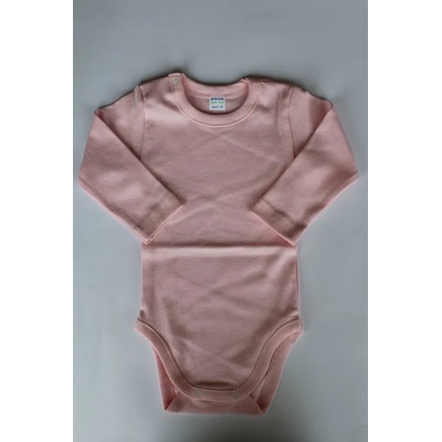 САЛИ / Индиго Кидс Боди с дълъг ръкав, рипс, различни цветове, 74