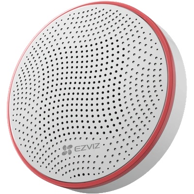 EZVIZ Външна сирена EZVIZ Smart Home, оптично и акустично предупреждение, защита срещу саботаж, безжична ZigBee CS-T9C комуникация (CS-T9C)