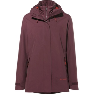 Vaude Дамско 3-в-1 яке Vaude Women's Neyland 3in1 Jacket 3-in-1 jacket - Dark Oak - размер 38 (EU) (104-5123-0513)