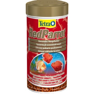 TETRA Red Parrot - основна храна за червените папагали - удовлетворява специфичните им хранителни нужди