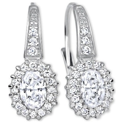 Soliter Luxusné náušnice z bieleho zlata 239 001 00851 07