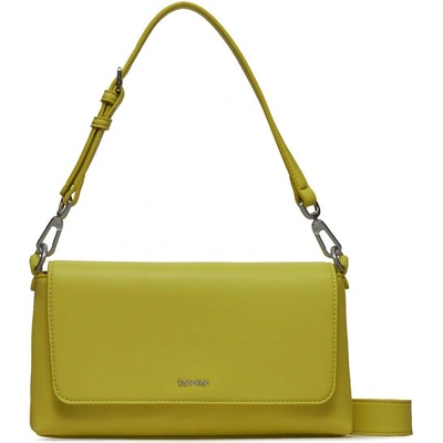 Calvin Klein Дамска чанта Calvin Klein Ck Must Shoulder Bag K60K611364 Жълт (Ck Must Shoulder Bag K60K611364)