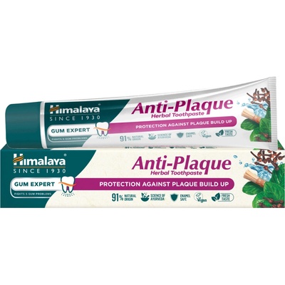 Himalaya gum Expert Anti-Plaque bylinná bez fluoridu 75 ml