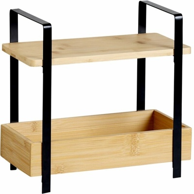 KESPER Kuchyňská police 30 x 14 cm, bambus/kov KESPER 58810