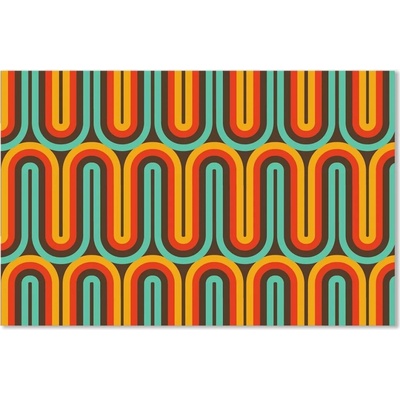 Sablio Prostírání Retro vlny 40x30cm