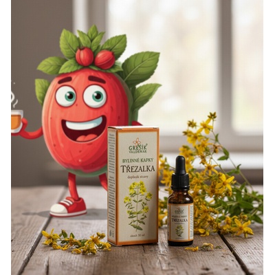 Grešík Třezalka bylinné kapky 50 ml