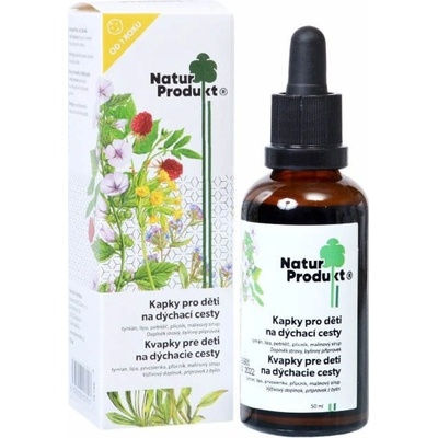 Naturprodukt Kapky pro děti na dýchací cesty 50 ml