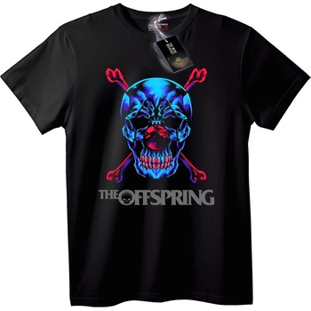 NOONEBRAND Тениска The Offspring Череп - XL, Black