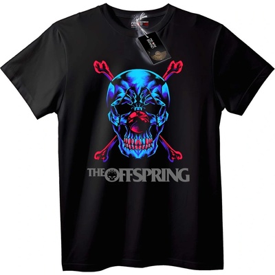 NOONEBRAND Тениска The Offspring Череп - XL, Black