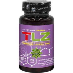 Cvetita Herbal TLZ | Tribulus Leuzea Zinc [30 Таблетки]