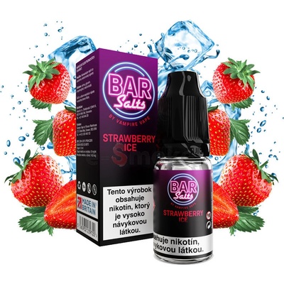 Vampire Vape Bar Salts Strawberry Ice 10 ml 10 mg