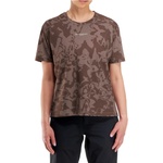 PEPPERMINT Дамска фланелка с къс ръкав за колоездене PEPPERMINT Women's Trail Short Sleeve Jersey Cycling jersey - Jam Cacao (156-2718-0713)