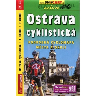 Ostrava cyklistická mapa