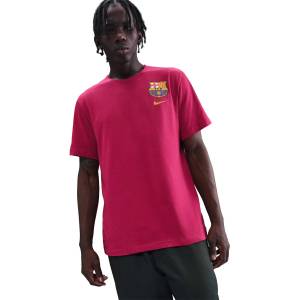 Nike Тениска fcb m nk crest tee (hq8396-620)