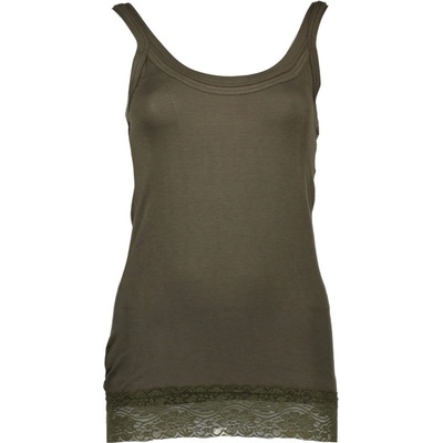 Silvian heach Дамски потник silvian heach, Цвят Зелено (cvp16017cn-ru-udiag_verde_verde-militare)