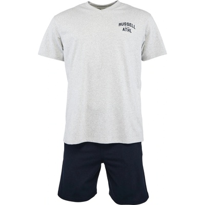 Russell Athletic, SET TEE SHORT sivá tmavo modrá